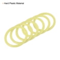 thumbnail image 4 of Uxcell 6cm Plastic Carnival Ringtoss Rings Game Hoop 18 Pack (Blue, Green, Yellow), 4 of 7