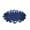Blue, variant on Blue A Cotton Woven Heat Thermal Flower Shaped Pot Mat for Kitchen Dining Table Handmade Rope Pad for Hot Dishes
