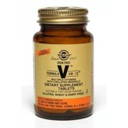 Angle View: Solgar Iron-Free Formula VM-75 Tablets, 90 Ct