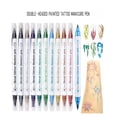 thumbnail image 4 of Set de 10 marcadores de uñas de doble punta de colores, 10 ml, para decoración de uñas., 4 of 9