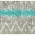 thumbnail image 4 of oneOone Organic Cotton Poplin Twill Fabric Chevron Ikat Print Fabric BTY 42 Inch Wide, 4 of 4