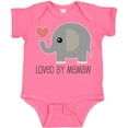 thumbnail image 3 of Inktastic Loved by Memaw Grandchild Boys or Girls Baby Bodysuit, 3 of 5