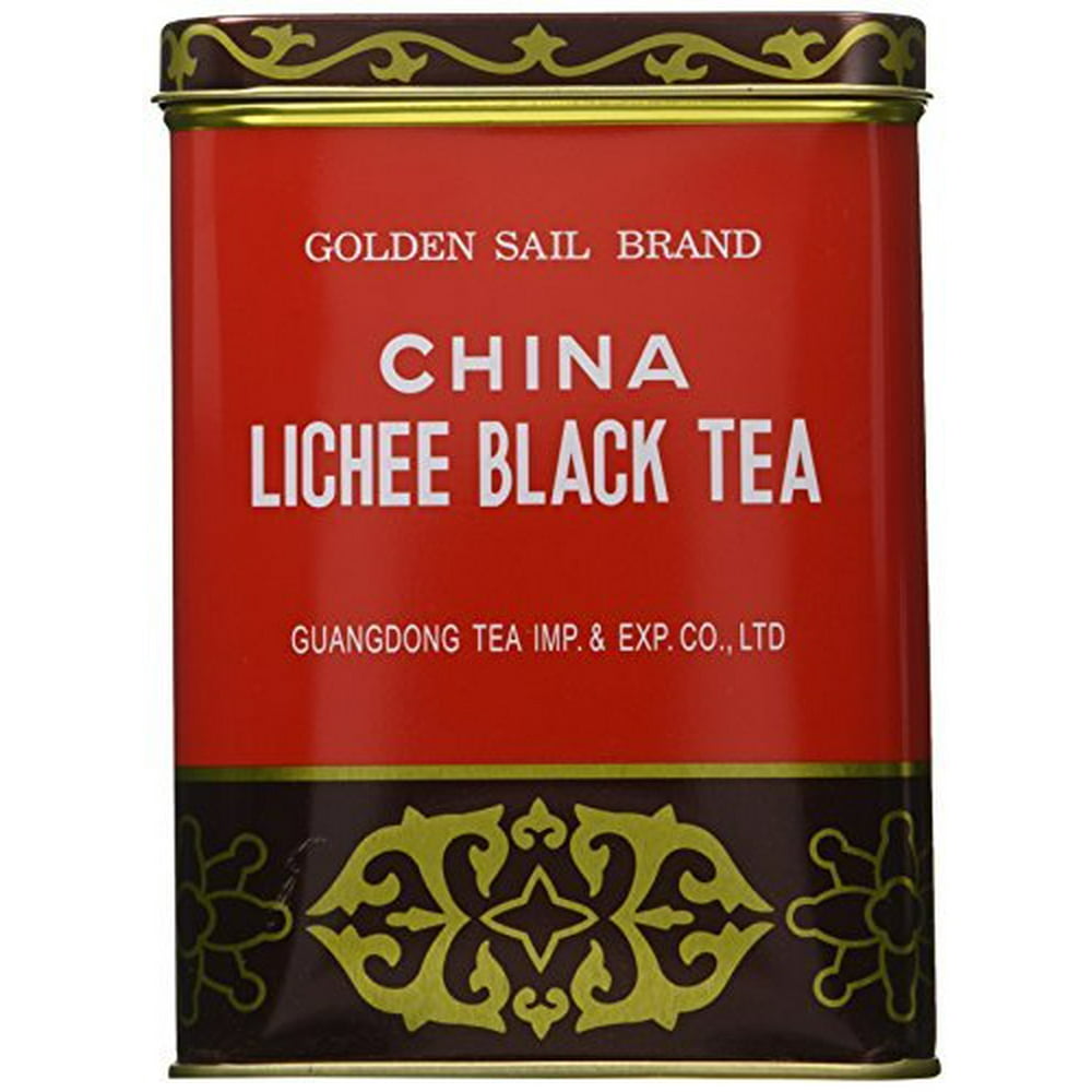Golden Sail Brand China Lichee Black Tea (1 Lb)