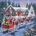 thumbnail image 2 of Otter House 1000 Piece Puzzle - Santa's Sleigh, 2 of 2