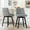 light grey, variant on Bar Stools Set of 2,black