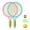 D, variant on CWCWFHZH Children Badminton Racket Toy Outdoor Sports and Leisure Double Tennis Racket Indoor and Outdoor Parent-child Interaction Outdoor Toys