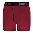 thumbnail image 2 of Bóxer Hanes para Hombre, Corte Rular 2 Piezas Multicolor Talla CH, 2 of 4