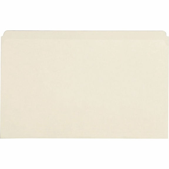 Business Source, BSN43566, Straight Cut 1-ply Legal-size File Folders, 100 / Box, Manila