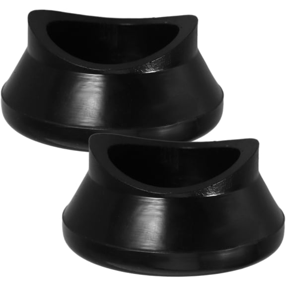 STOBOK 2Pcs Sax Thumb Rest Hook Cover Black Comfortable Silicone Finger Support