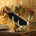 thumbnail image 2 of Zingz & Thingz 57071050 Deer Horn Wine Bottle Holder, 2 of 3