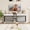 Retro+white, variant on Spacious Double Dog Crate Furniture for 2 Large Dogs - Extra Large Heavy Duty Wooden Indoor Kennel, TV Stand, 4 Drawers & Shelves, Home Pet Cage - Rustic Classic Color
