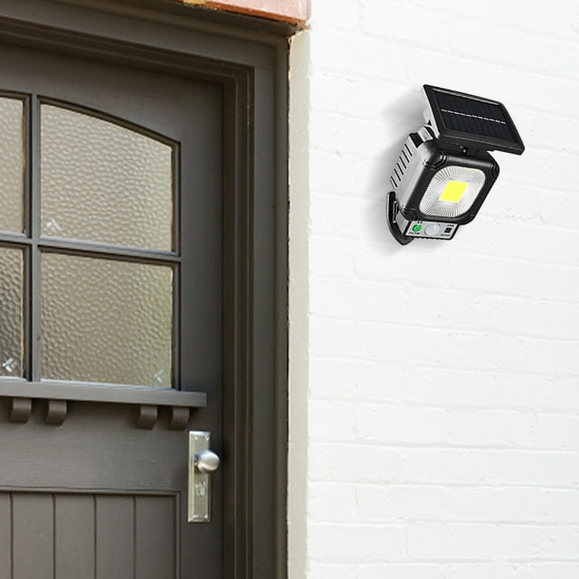 Xihbxyly Luces Solares para Exteriores, Sensor de Movimiento con 3 Modos, Luces de Seguridad Impermeables Ip65, Ecológicas, Amplia Cobertura para Patio, Jardín, Fácil Instalación, Tamaño 16,2 X 9,3 C