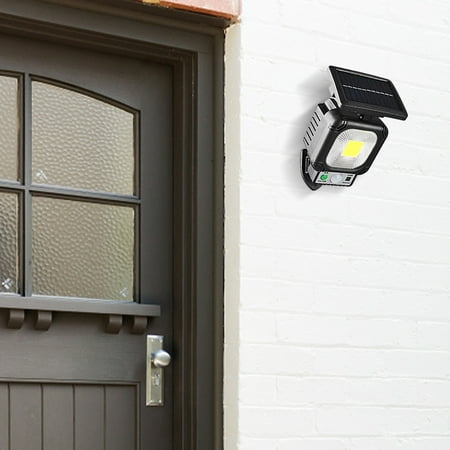 

Gzztg Solar Outdoor Lights Motion Sensor Powered Lights IP65 Waterproof 3 Modes Home
