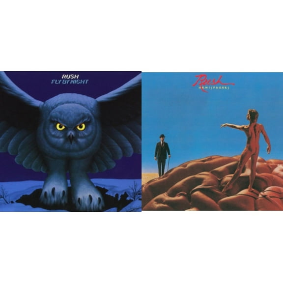 Fly By Night (180G) & Hemispheres (180G) [LP Vinyl Bundle]