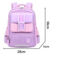 thumbnail image 2 of School Backpack for Teen Girls Boys Elementary Backpack With Spine Weight Reduction British Large Capacity Casual Daypack Travel Bag, 2 of 3