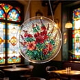 thumbnail image 7 of Acrylic Jigsaw Puzzle Suncatcher-Galactic Colorful Birds, Stained Glass Window Hanging, Home Decor Creative Mom Gifts, Birthday Gifts for Women,Wife, Sisters, Aunt, Besties 7.4in, 7 of 7