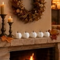thumbnail image 5 of Roiihwy Small White Pumpkins Decor, Halloween Decorations Mini White Pumpkins for Fall Decor, White Pumpkins Perfect for Halloween Thanksgiving Decorations, 5 of 7