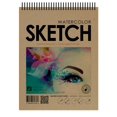 thumbnail image 1 of Design Ideation Watercolor Sketch Book. Spiral bound, watercolor paper sketchbook for Pencil, Ink, Marker, Charcoal and Watercolor Paints. Great for Art, Design and Education. (8.5" x 11"), 1 of 4