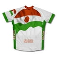 thumbnail image 2 of Niger Flag Short Sleeve Cycling Jersey  for Men - Size XS, 2 of 3
