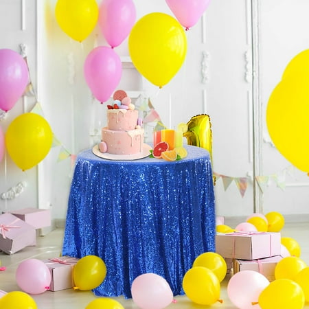 

Event & Party Sequin Tablecloth 23.6 Glitter Sparkly Sequin Fabric Tablecloth Sparkly Table Cloth Cake Table Cover Overlay For Birthday Wedding Party Decoration