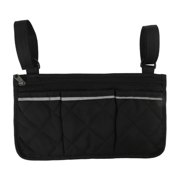 Organizador lateral para silla de ruedas, bolsa impermeable para silla de ruedas, bolsa de almacenamiento para silla de ruedas creada magistralmente