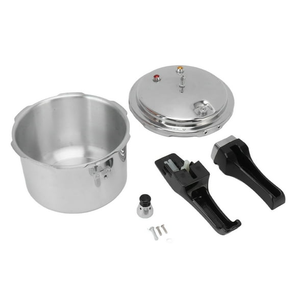 Olla a presión de aleación de aluminio de 3 litros con fondo de 18 cm, miniolla a presión de 3 litros para cocina a gas