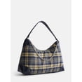 thumbnail image 3 of No Boundaries Women's Slouchy Hobo Bag, Yellow Plaid, 3 of 5