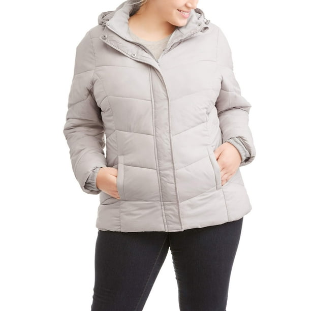 women's plus size puffer coats on sale
