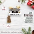 thumbnail image 4 of Graduation Personalized Christmas Ornament 2023 - Customized Free 24h – Graduation Cap/Scroll Design, 4 of 5