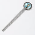 thumbnail image 2 of Giraffe Vintage Silver Lace-Edged Bookmark: a Delightful Gift for Book Lovers and Readers, 2 of 5