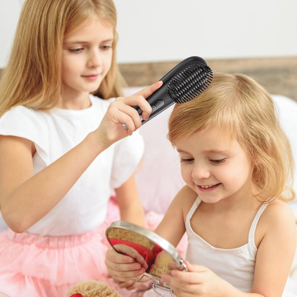 Fiudx Peine Usb, Alisador Portátil, Cepillo de Calentamiento