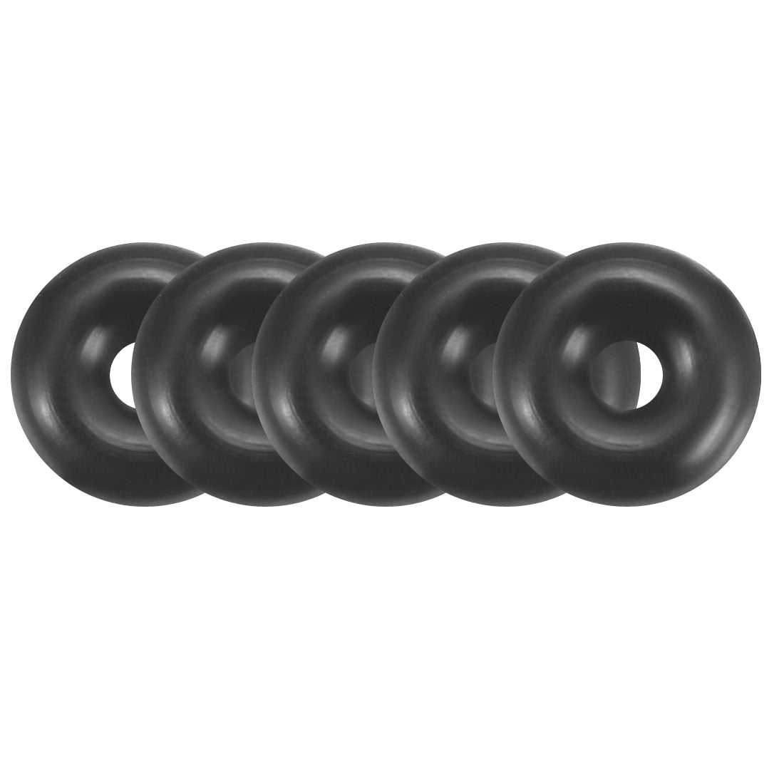 masker Arena lokaal Uxcell 5mm x 2mm Rubber Universal O-Ring Seal Washers Grommets Black  (200-pack) - Walmart.com