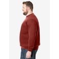 thumbnail image 3 of KingSize Men's Big & Tall Fleece Crewneck Sweatshirt, 3 of 5
