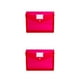 thumbnail image 3 of Methold Sobres de plástico de tamaño B5 Carpetas de archivos transparentes Bolsa de tutorial de papel de prueba de cierre a presión para la Rojo 2piezas, 3 of 6
