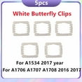 thumbnail image 1 of 5pcs/Lot A1706 A1707 A1708 keys Keycaps Hinges Butterfly Clips For Macbook Pro Retina 13" 15" Keyboard Repair A~Z, 1 of 6