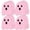 B, variant on Haullowin Cute Shaped Paper Napkins & White Disposable Halloween Party Napkins Decorative Beverage Dessert Napkins For Halloween Themed Party