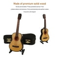 thumbnail image 4 of Adorno De Guitarra, Diseño De Cordón De Cuerda Sin Rebabas, Modelo De Guitarra Realista Decorativo, Exquisito Para árbol De Navidad Para Estudio, 4 of 7