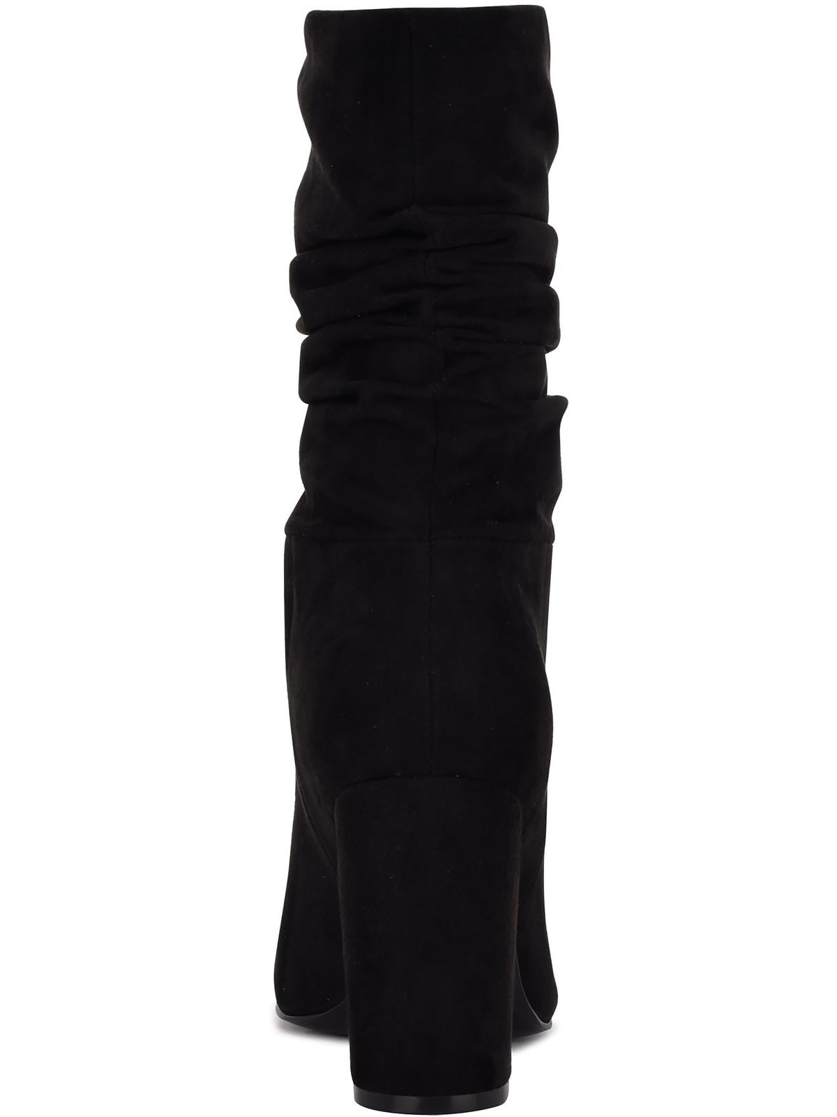 Calf Boots Block Heel Nine West Low Heel Boots Nine West Unni