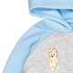 thumbnail image 4 of Sudadera con capucha Bluey Fleece azul claro/gris 3T, 4 of 7