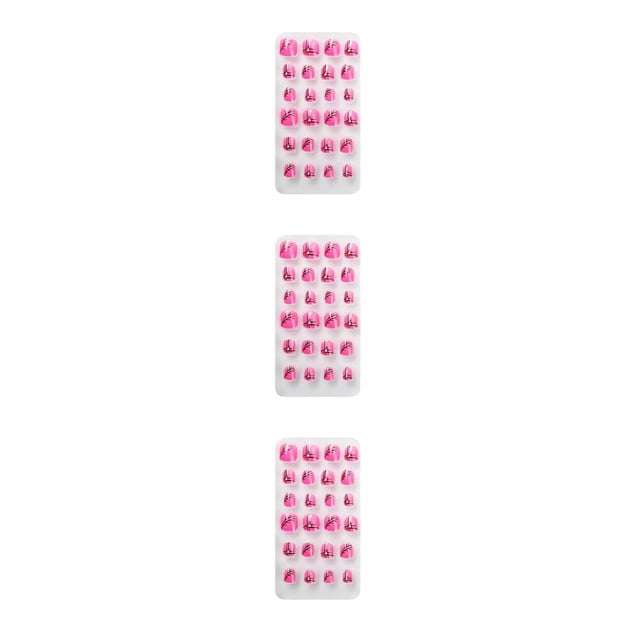Minnieouse 1 Juego de puntas de uñas artificiales dibujos animados uñas postizas niños PNT-16-10 Type1 NO1 Minnieouse CBP263820
