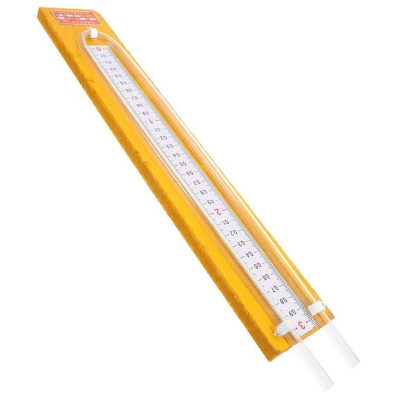 SOPOTUTU High Accuracy U Tube Manometer Pressure Gauge for Precise Measurement 1 Pc and Tool