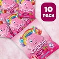 thumbnail image 2 of Cotton Candy 10 Pack, 10 cotton candy Bags each 0.42oz, Strawberry mini cotton candy, Pink cotton candy Individually Wrapped for Parties & Favors, Enjoy Fluffiness of kosher candy Anytime, 2 of 8