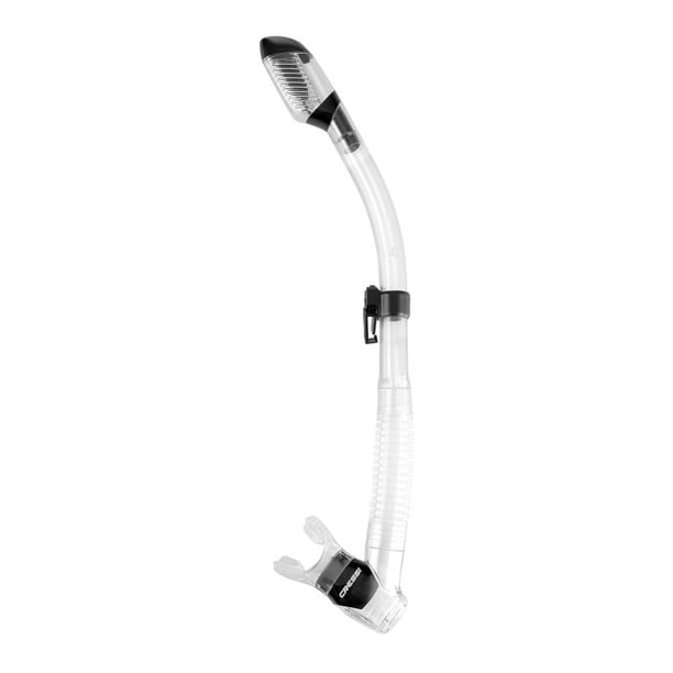 Esnorquel Cressi Supernova Dry Claro/Negro