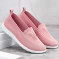 thumbnail image 4 of Vedolay Sneakers for Women Flats Womens Casual Sneakers Slip On Breathable Walking Shoes for Ladies,Pink 7, 4 of 5