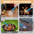 thumbnail image 2 of 2 Pack Electric Candle Lighters, Windproof Flameless & Double Safety Lock Design, USB Rechargeable Lighter with Extended Handle, Suitable for Candles, BBQ, Camping, Gas Stove, Festivals Gift (Blue), 2 of 7
