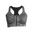 thumbnail image 2 of Avia Medium Support Zip Front Sports Bra, 2 of 6