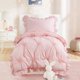 thumbnail image 1 of Juego de ropa de cama para niños pequeños HOMBYS Pink Princess para niñas, 4 piezas, 1 of 8