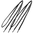 thumbnail image 1 of INSPIRE CHIC Plastic Wrapped Ends Cord Shoelace 43.7' Black, 1 of 1