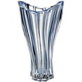thumbnail image 2 of Plantica Blue Collection Modern Crystal Hand-Crafted Decorative Vase - 12.5 Inches Vase, Blue, 2 of 2