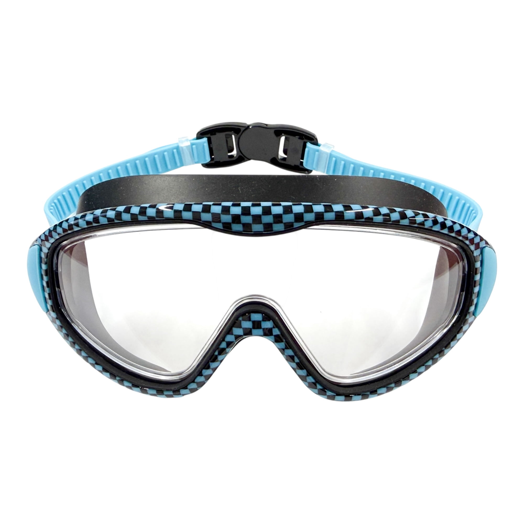 Blue Checker Shield Googles